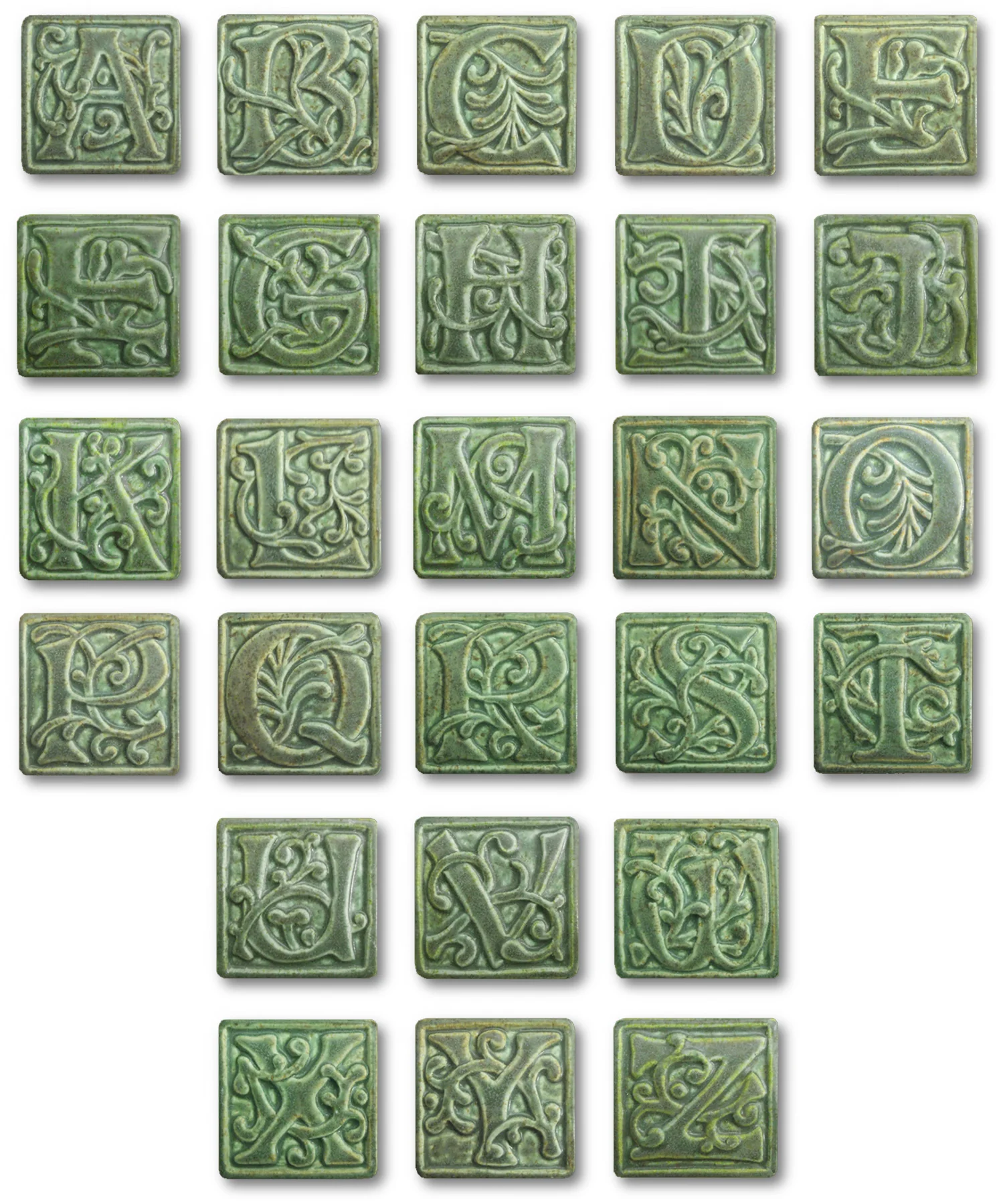 Letter J Art Tile 4x4